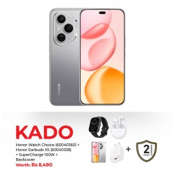 HONOR 400 Pro Lunar Grey & Free Honor Choice Smart Watch + Honor Earbuds X5 + Charger + Back Cover