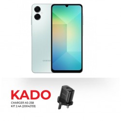 Samsung Galaxy A06 5G 128GB GREEN SMA066FZG & Free CHARGER AS-258 KIT 2.4A