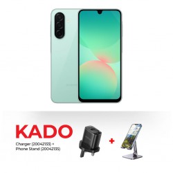 Samsung Galaxy A26 5G(6GB+128GB) Light Green & Free CHARGER AS-258 KIT 2.4A + PHONE STAND AS-T627