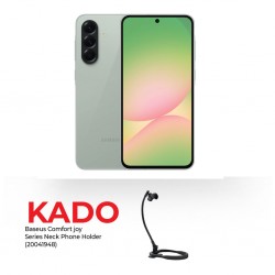 Samsung Galaxy A56 5G (8GB+256GB) Green & Free Baseus Comfort Joy Series Neck Phone Holder Black