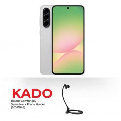 Samsung Galaxy A56 5G (8GB+256GB) Grey & Free Baseus Comfort Joy Series Neck Phone Holder Black