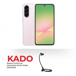 Samsung Galaxy A56 5G (8GB+256GB) Light Pink & Free Baseus Comfort Joy Series Neck Phone Holder Black