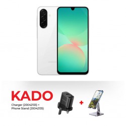 Samsung Galaxy A26 5G(6GB+128GB) White & Free CHARGER AS-258 KIT 2.4A + PHONE STAND AS-T627