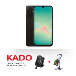 Samsung Galaxy A26 5G(6GB+128GB) Black & Free CHARGER AS-258 KIT 2.4A + PHONE STAND AS-T627