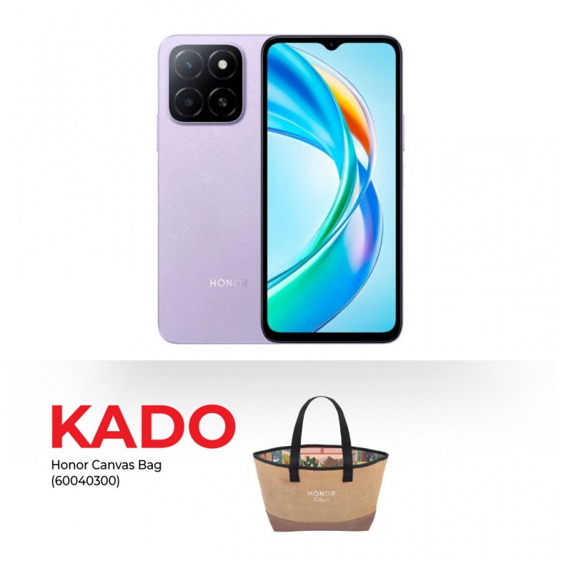 Honor X5b Plus Starry Purple & Free Honor Canvas Bag
