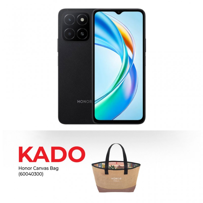 Honor X5b Plus Midnight Black & Free Honor Canvas Bag