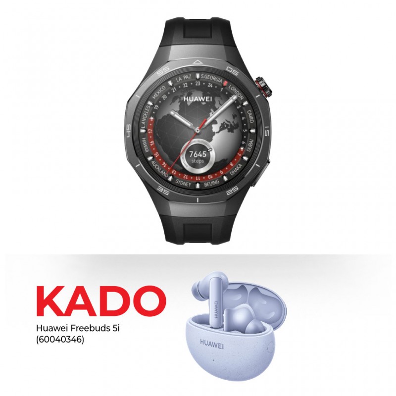 HUAWEI Watch GT 5 Pro Black 46mm & Free HUAWEI FreeBuds 5i
