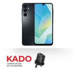 Samsung Galaxy A16 Black & Free CHARGER AS-258 KIT 2.4A