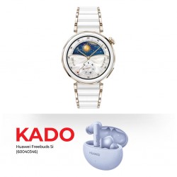 Huawei Watch GT 5 Pro Ceramic White 42mm & Free HUAWEI FreeBuds 5i