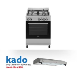 Defy DGS602 Cooker & Free Defy DCH60SS Cooker Hood