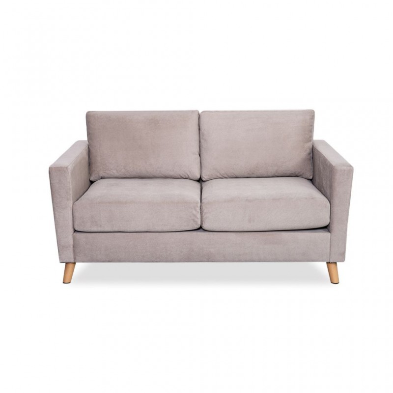 Oliver Sofa 2 Seater In Beige Fabric Oliver Sofa 2 Seater In Beige Fabric