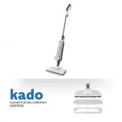 Cornell CESM330WH 330ml White Steam Mop & Free Cornell Full Set Cloth Part For CESM330WH Steam Mop