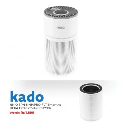 NNIO NH14PRO HEPA 14 Air Purifier & Free NNIO SPN-NH14PRO-FLT 6months HEPA Filter Pro14