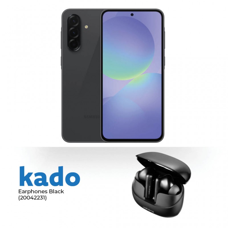 Samsung Galaxy A36 5G (8GB+128GB) Black & Free Volkano Jupiter Series Tws Earphones Samsung Galaxy A36 5G (8GB+128GB) Black & Free Volkano Jupiter Series Tws Earphones