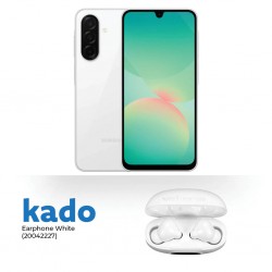 Samsung Galaxy A26 5G(6GB+128GB) White & Free Volkano Yeti Series Tws Earphone