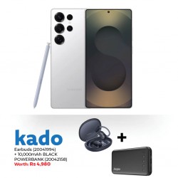Samsung Galaxy S25 Ultra Whitesilver 512GB & Free Baseus Sport 1 Open-Ear Tws Earbuds + ENERGIZER 10,000mAh POWERBANK