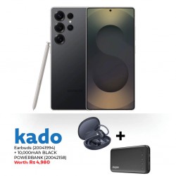 Samsung Galaxy S25 Ultra Titanium Black 512GB & Free Baseus Eli Sport 1 Open-Ear Tws Earbuds + ENERGIZER 10,000mAh POWERBANK