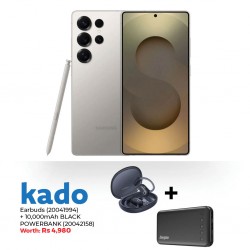 Samsung Galaxy S25 Ultra Gray & Free Baseus Eli Sport 1 Open-Ear Tws Earbuds + ENERGIZER 10,000mAh POWERBANK