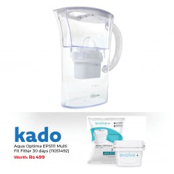 Mayer MMFK621 2L Compact Water Filter Jug & Free Aqua Optima EPS111 Multi Fit Fitter 30 days