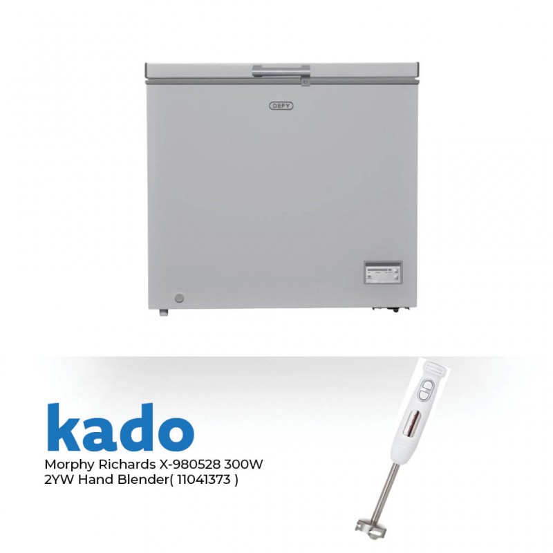 Defy DMF200M Freezer & Free Morphy Richards X-980528 300W 2YW Hand Blender Defy DMF200M Freezer & Free Morphy Richards X-980528 300W 2YW Hand Blender