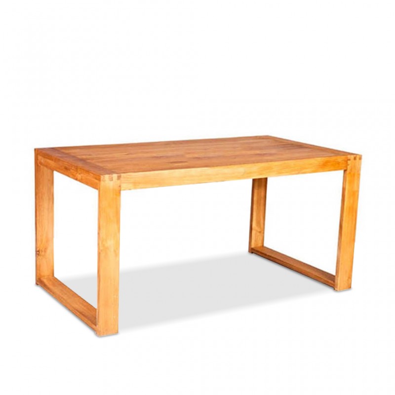 Berlin Dining Table Natural Teak