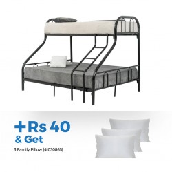 Zara Double Decker Bed & Free 3 X Family Pillow 50x70 cm