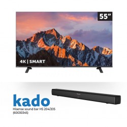 Toshiba 55C350NN 55" 4k SMART Led Tv & Free Hisense HS204 Sound bar 2.0 CH
