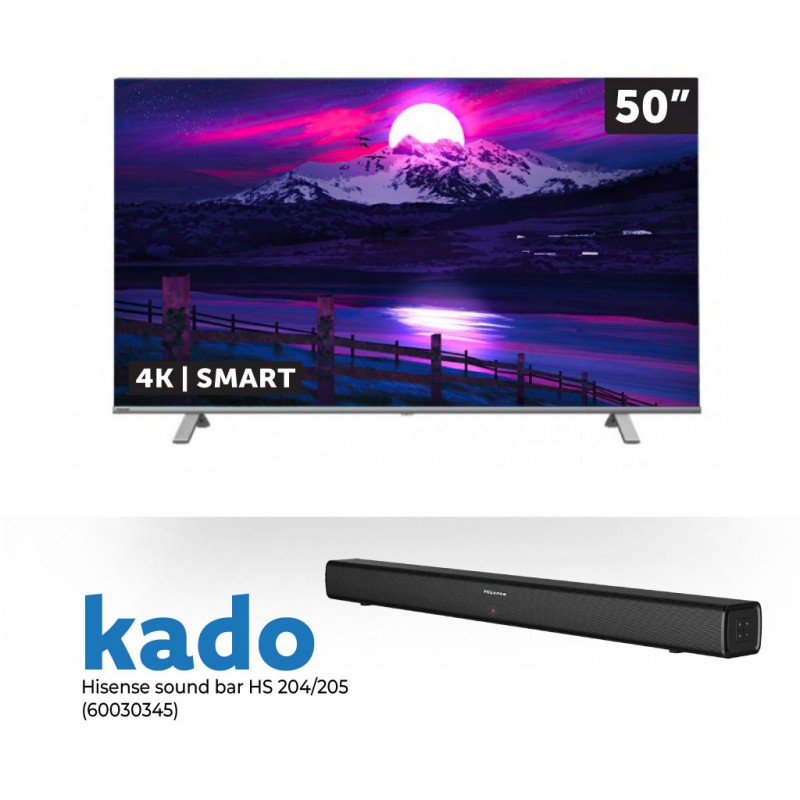 Toshiba 50C350NN 50" 4k SMART Led Tv & Free Hisense HS204 Sound bar 2.0 CH Toshiba 50C350NN 50" 4k SMART Led Tv & Free Hisense HS204 Sound bar 2.0 CH