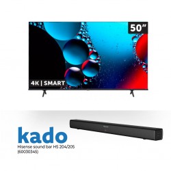 Hisense 50E7H 50” Qled Smart Tv and Free Hisense HS204 Sound bar 2.0 CH