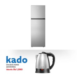 Hisense RT3N250NACE Refrigerator & Free Decakila KEKT031M Stainless Steel Kettle