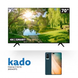 Hisense 70A7100F 70'' Led TV & Free Hisense Smart Phone H60 Zoom