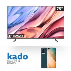 Hisense 75U80H 75'' 8K Smart TV & Free Hisense Smart Phone H60 5G