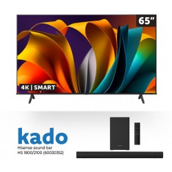 Hisense 65A6N 65" 4K Smart Led TV & Free Hisense HS 2100 Sound bar