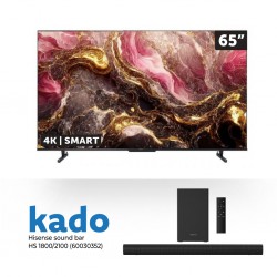 Hisense 65U6K 65" Qled Smart Tv & Free Hisense HS 2100 Sound bar