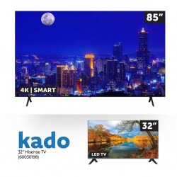 Hisense 85E7N 85" Qled Smart Tv & Free 32" Hisense TV