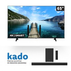 Toshiba 65C350NN 65" 4k SMART Led Tv & Free Hisense HS 2100 Sound bar