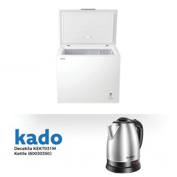 Hisense FT321D4AWLE Freezer & Free Decakila KEKT031M Stainless Steel Kettle
