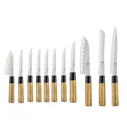 Pradel Essentials 11pcs Cutlery Case  Bamboo Sleeves - PCOT001011 "O"