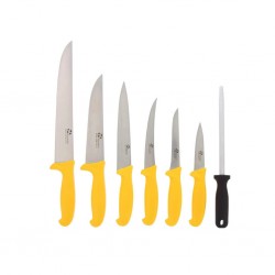 Pradel Authentic - 6 Knives + 1 Shotgun + Bag Convertible To Apron - PCOT005008  "O"