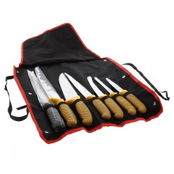 Pradel Authentic - 6 Knives + 1 Shotgun + Bag Convertible To Apron - PCOT005008  "O"