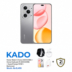 HONOR 400 Pro Lunar Grey & Free Honor Choice Smart Watch + Honor Earbuds X5 + Charger + Back Cover