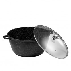 Pradel Premium 32cm Cast Aluminium Pot With Glass Lid PCUI001013 "O"