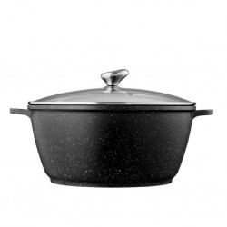 Pradel Premium 36cm Cast Aluminium Pot With Glass Lid PCUI001014 "O"