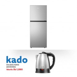 Hisense RT286N4ABN Refrigerator & Free Decakila KEKT031M Stainless Steel Kettle