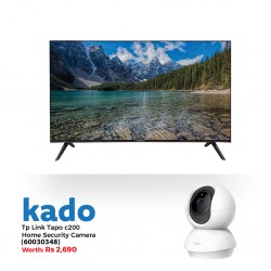 Mammouth 65UHD24H 65" 4K smart Led Tv & Free Home security Wi-Fi camera TP link