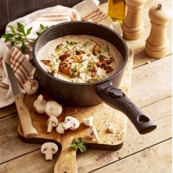Pradel Premium 16/18/20cm Set Of 3 Saucepans Cast Aluminium Removable Handle - PCUI001031 "O"