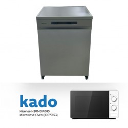 Hisense H15DSL Dishwasher & Free Hisense H20MOWS10 Microwave Oven