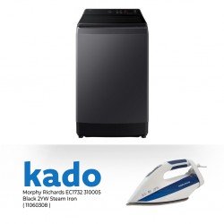 Samsung WA80F13S5CNQ Washing Machine & Free Morphy Richards EC6015-GS-310006 WH 2YW Steam Iron