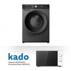 Hisense WF3S1043BT Washing Machine & Free Hisense H20MOWS10 Microwave Oven