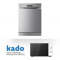 Hisense H13DX Dishwasher & Free Hisense H20MOWS10 Microwave Oven